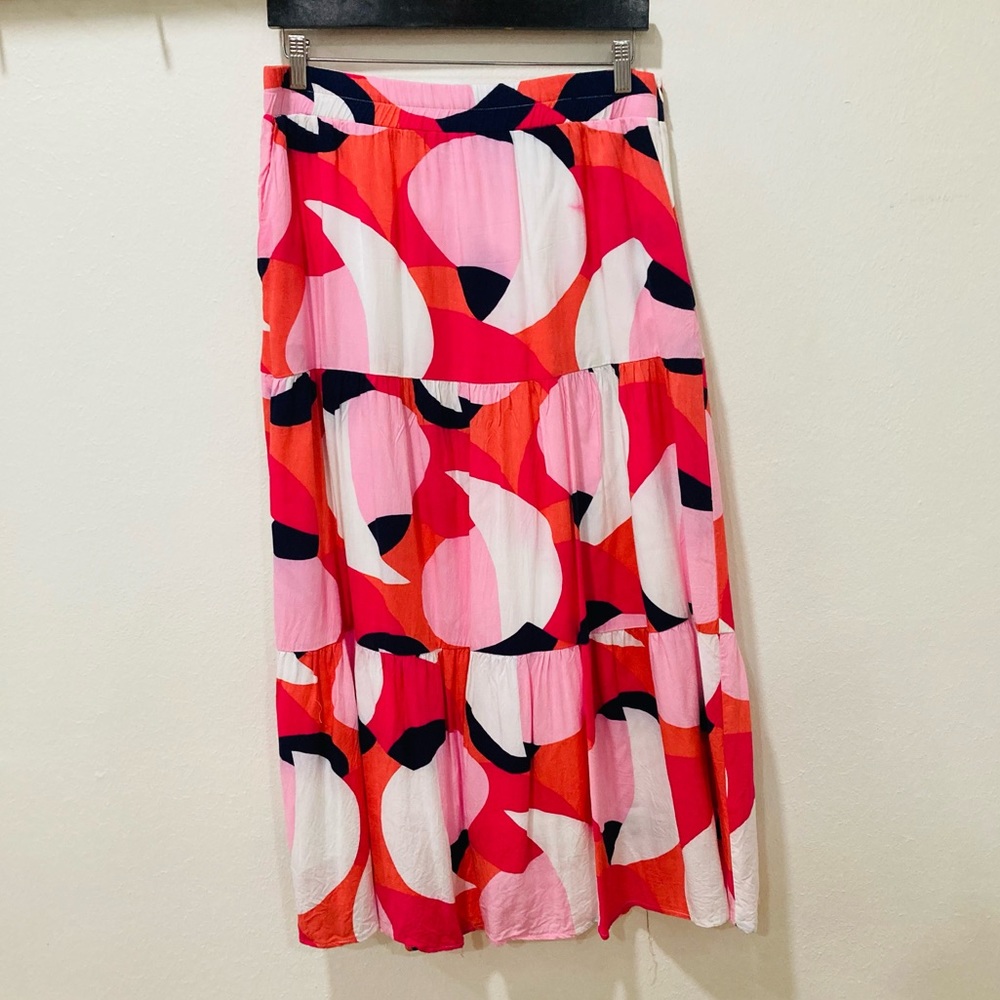 Gibson Pink Maxi Skirt